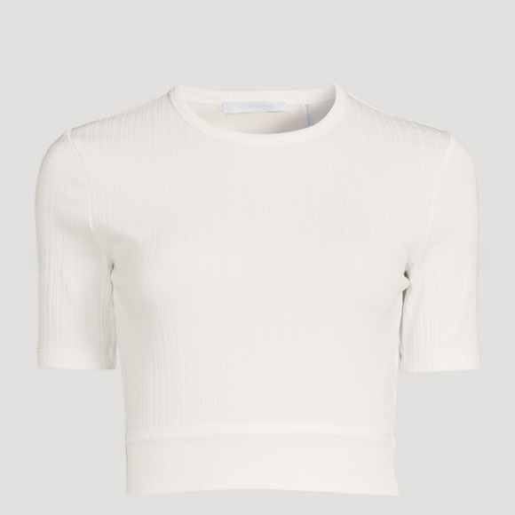 Helmut Lang Cropped Rib T - Picture 4 of 6